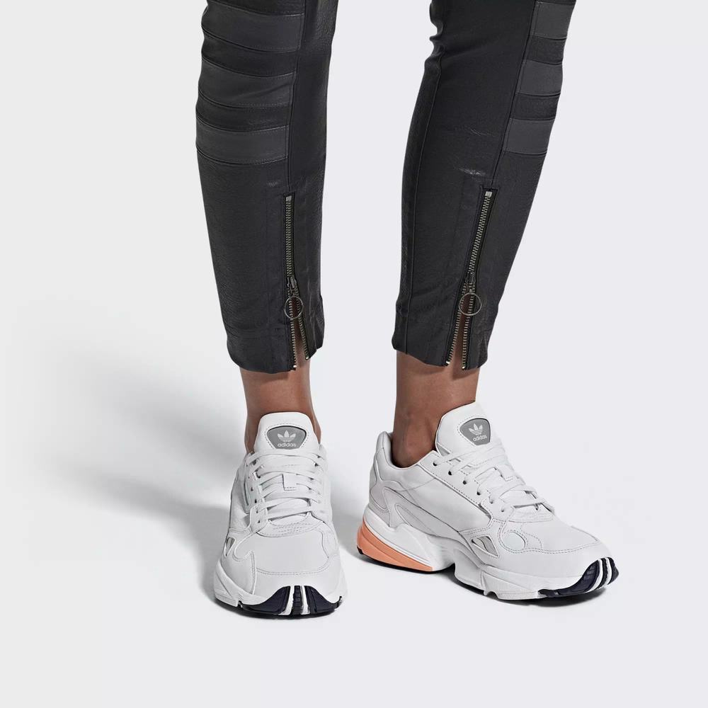 Adidas Falcon Tenis Blancos Para Mujer (MX-67337)
